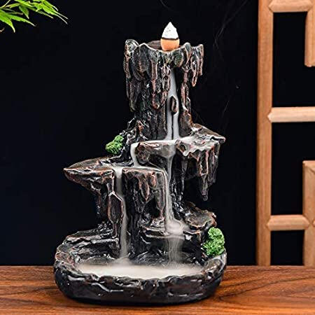 mountain incense waterfall