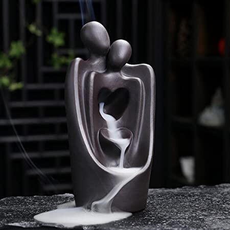 heart incense waterfall
